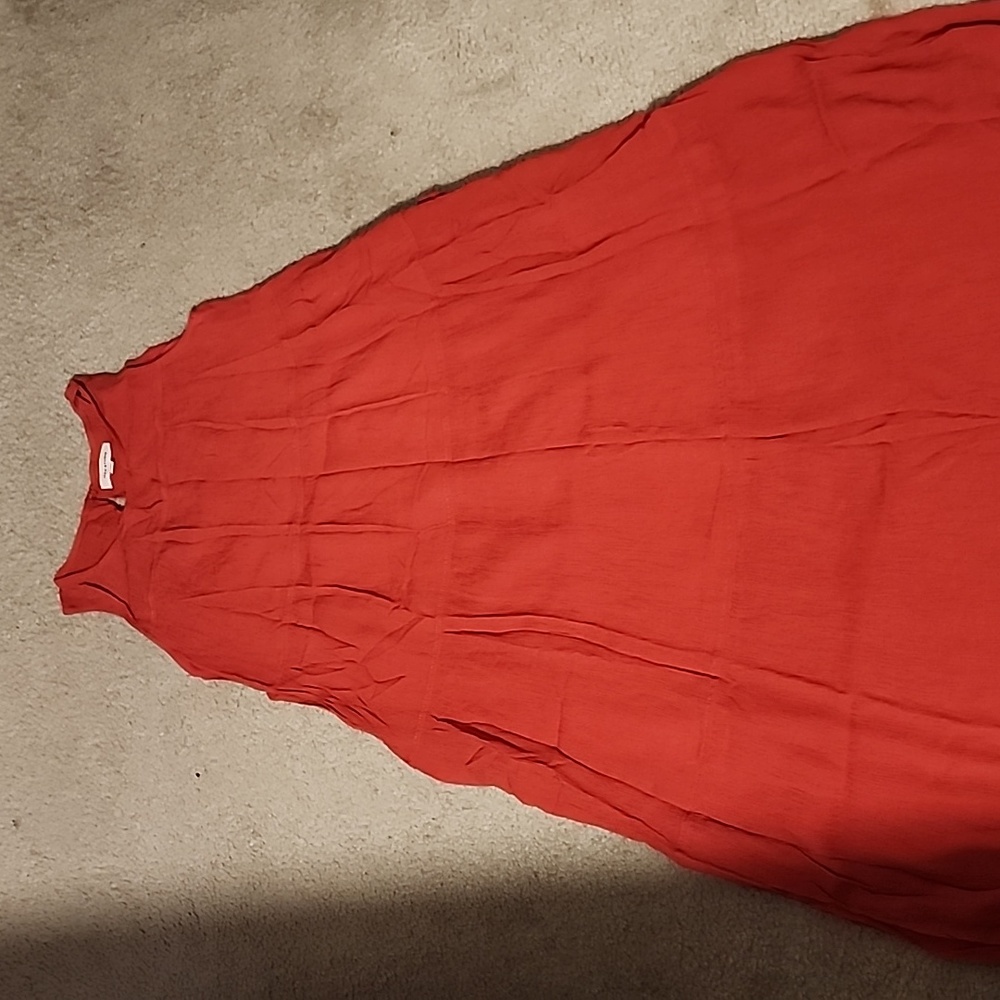 Max studio tiered maxi dress